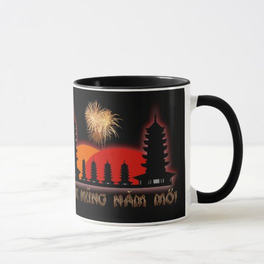 Chuc Mung Nam vietnamesisches neues Jahr-Mondjahr Tasse (Rechts)