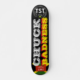 CHUCK BADNESS JMT Skateboard, 7¾ Zoll Deck Skateboard