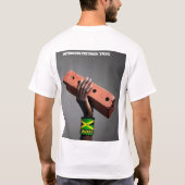 CHUCK BADNESS. Männer Basic T-Shirt (Rückseite)