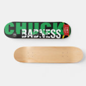 CHUCK BADNESS OFFIZIELL JMTJ7 3/4" Skateboard Deck (Horizontal)
