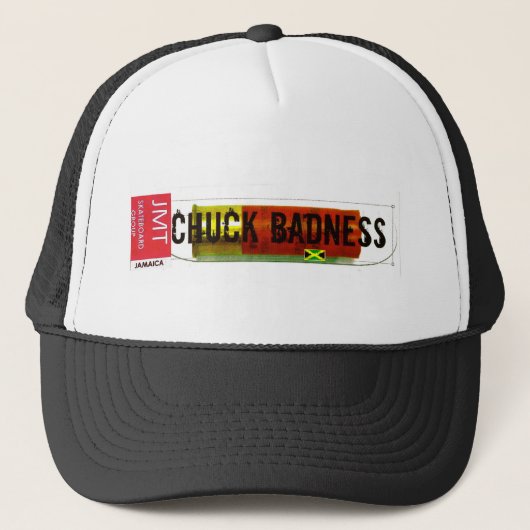 CHUCK BADNESS/TST Merchandise Truckerkappe (Vorderseite)