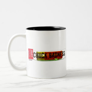 CHUCK BADNESS /TST Merchandise Zweifarbige Tasse
