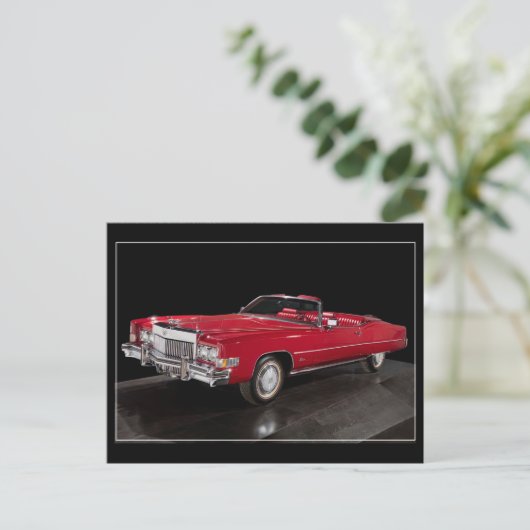 Chuck Berry's Caddy Postkarte (Stehend Vorderseite)