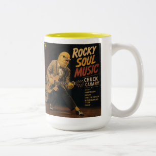 Chuck Canary Album: eine Parodie Zweifarbige Tasse