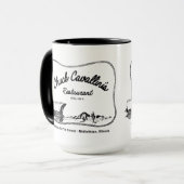 Chuck Cavallin's Restaurant, Midlothian, IL Tasse (Vorderseite Links)