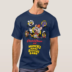 Chuck E Cheese und Munchs Make Believe Band 1989 f T-Shirt