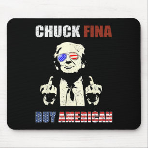 Chuck Fina China Trade Liberation Day Zolltarif Tr Mousepad