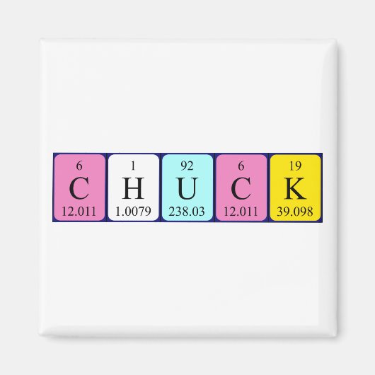 Chuck-Periodenmagnet Magnet (Vorne)