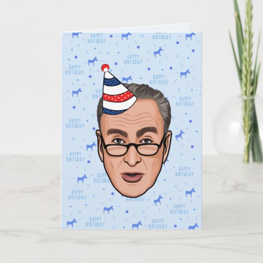 CHUCK SCHUMER BIRTHDAY KARTE (Vorderseite)