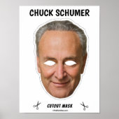 CHUCK SCHUMER Halloween Mask Poster (Vorne)