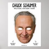Chuck Schumer Kostümmaske Poster (Vorne)