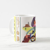 "Chuck Wagon" Kaffeetasse (Vorderseite Links)