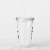 Chuck Will's Widow Nightjar mit Korallenschlange Acryltrinkbecher (Links)