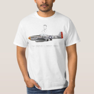 Chuck Yeager's P-51 Mustang "Glamorous Glen III" T-Shirt