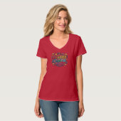 Chuckle Central Here – Lustiges und Unterhaltsames T-Shirt (Vorderseite Vollansicht)