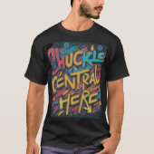 Chuckle Central hier T-Shirt (Vorderseite)
