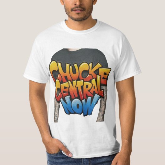 Chuckle Central jetzt T-Shirt (Vorderseite)