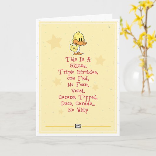 ChuckleBerrys Großhandelskarten Karte (Gelbe Blume)