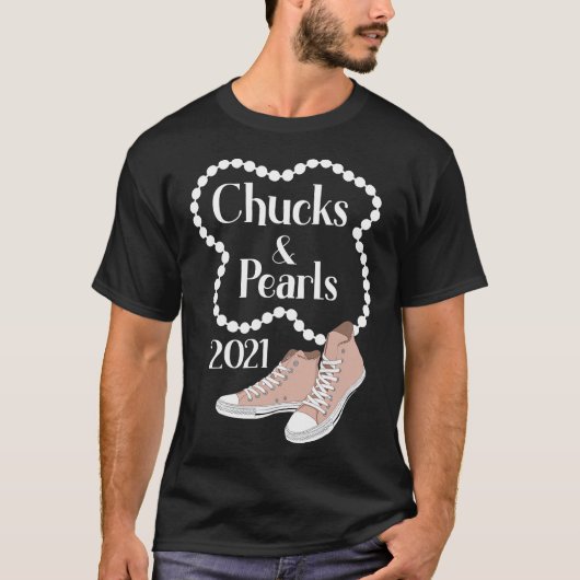Chucks and Pearls 2021 Gift T-Shirt (Vorderseite)