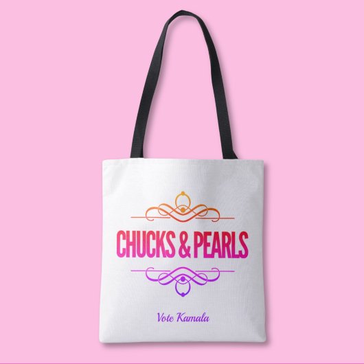 Chucks & Pearls wählen Kamala Black Tasche