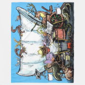 Chuckwagon Fleecedecke (Vorderseite)