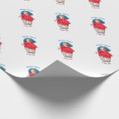 Chucky Donald Trump Puppe Geschenkpapier (Ecke)