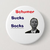 Chucky Schumer Scucks Button (Vorderseite)