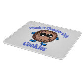 Chuckys Schokoladenkekse Schneidebrett (Ecke)