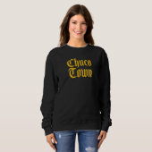 CHUCO TOWN El Paso TX Altes Englisch 10 Sweatshirt (Vorne ganz)
