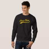 Chuco Town El Paso Tx Klassisches Baseball-Design Sweatshirt (Vorne ganz)