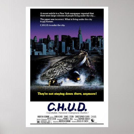 CHUD 1984 POSTER (Vorne)