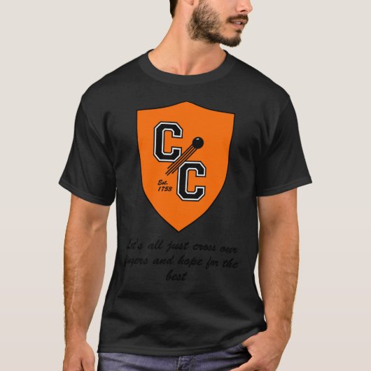 Chudley Cannons Logo mit Motto   T-Shirt (Vorderseite)