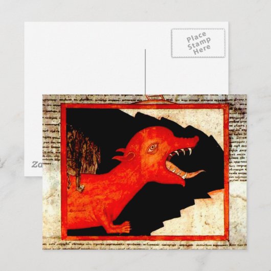 Chudo Yudo Postkarte (Vorne/Hinten)