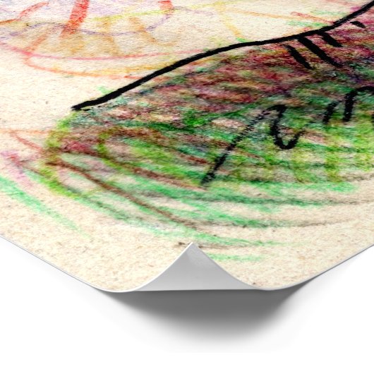 @Chuffty irkafirka print Poster (Ecke)