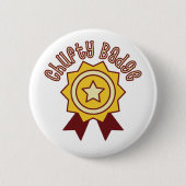 Chufty Abzeichen - Nord-Spaß lustig Manchester Button (Vorderseite)