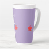Chug A Lug Lavendel   Milchtasse (Rechte Ecke)