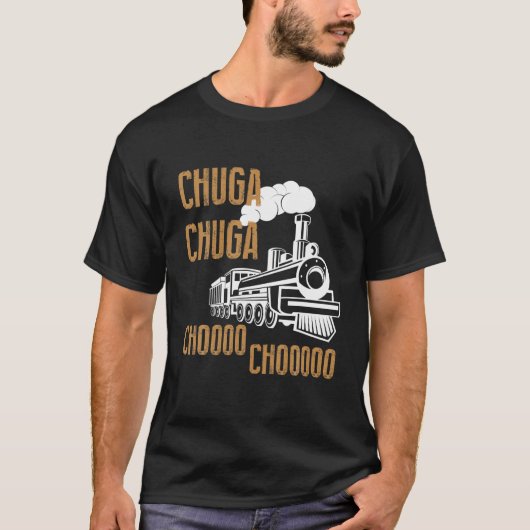 CHUGA CHUGA CHOO CHOO EXPRESS TRAIN T Shirt (Vorderseite)