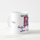 Chuga Chuga Kombüse Kaffeetasse (Vorderseite Links)