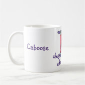 Chuga Chuga Kombüse Kaffeetasse (Links)