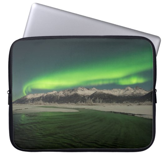 Chugach Aurora Laptopschutzhülle (Vorderseite)