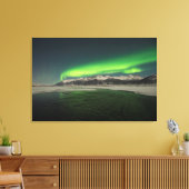 Chugach Aurora Leinwanddruck (Insitu (Wohnzimmer))