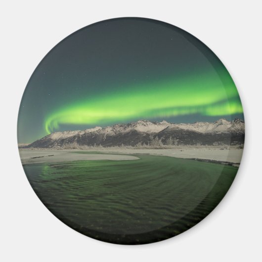 Chugach Aurora Magnet (Vorne)