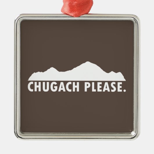 Chugach bitte ornament aus metall (Vorne)