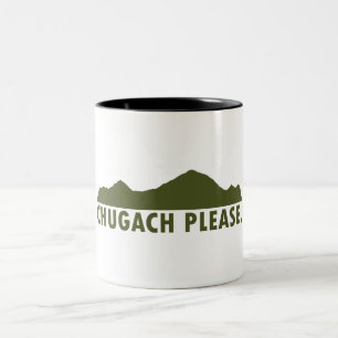 Chugach bitte zweifarbige tasse