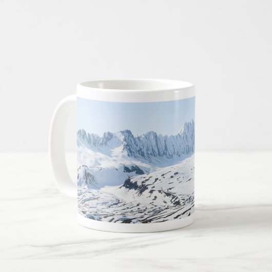 Chugach Mountains mug Kaffeetasse (Vorderseite Links)