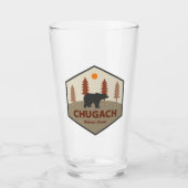 Chugach National Forest Alaska Bear Glas (Vorderseite)