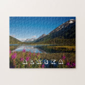 Chugach National Forest, Alaska, Landschaftliches  Puzzle (Horizontal)