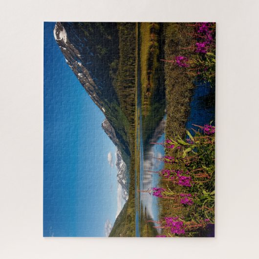 Chugach-Nationalpark im Alaska-Gebirge Puzzle (Vertikal)