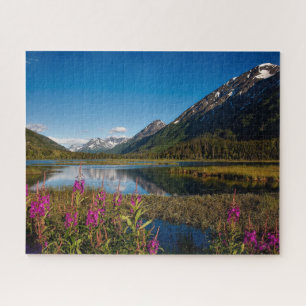 Chugach-Nationalpark im Alaska-Gebirge Puzzle