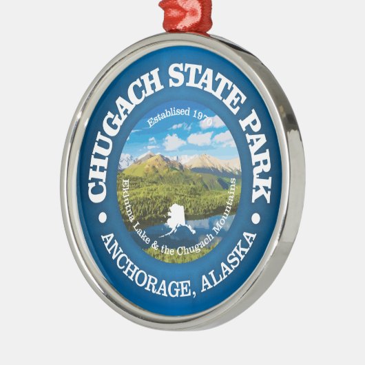 Chugach SP Ornament Aus Metall (Links)